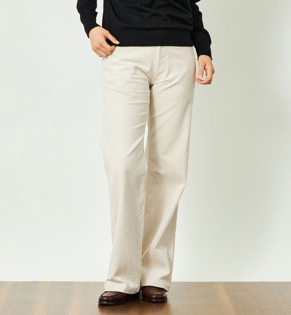 MACKINTOSH PHILOSOPHY「GREY LABEL コーデュロイフレアパンツ」|その他|オフホワイト