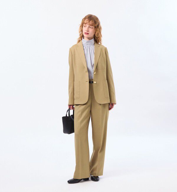 MACKINTOSH PHILOSOPHY「【TROTTER（トロッター）シリーズ】アクションツイルワイドパンツ」|スラックス|
