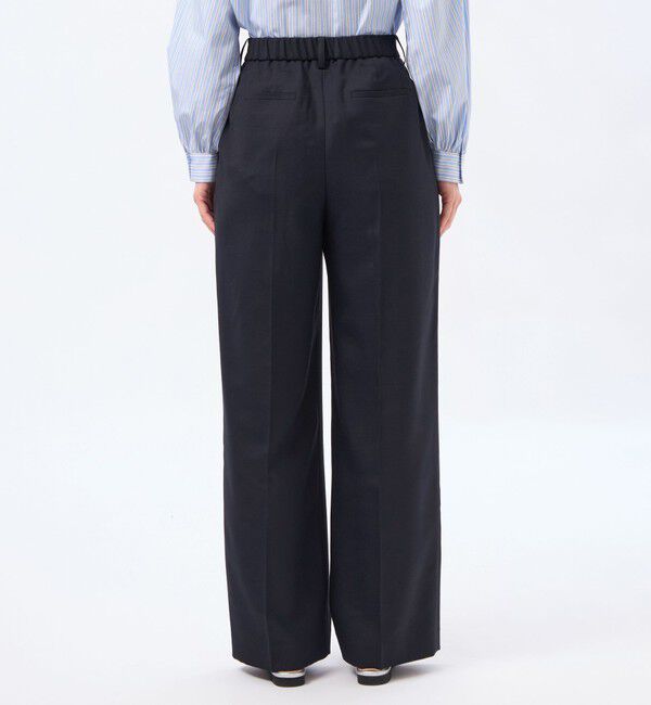 MACKINTOSH PHILOSOPHY「【TROTTER（トロッター）シリーズ】アクションツイルワイドパンツ」|スラックス|