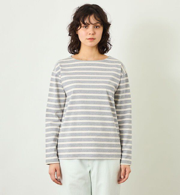 MACKINTOSH PHILOSOPHY「GREY LABEL バスクボーダーカットソー」|Tシャツ・カットソー|