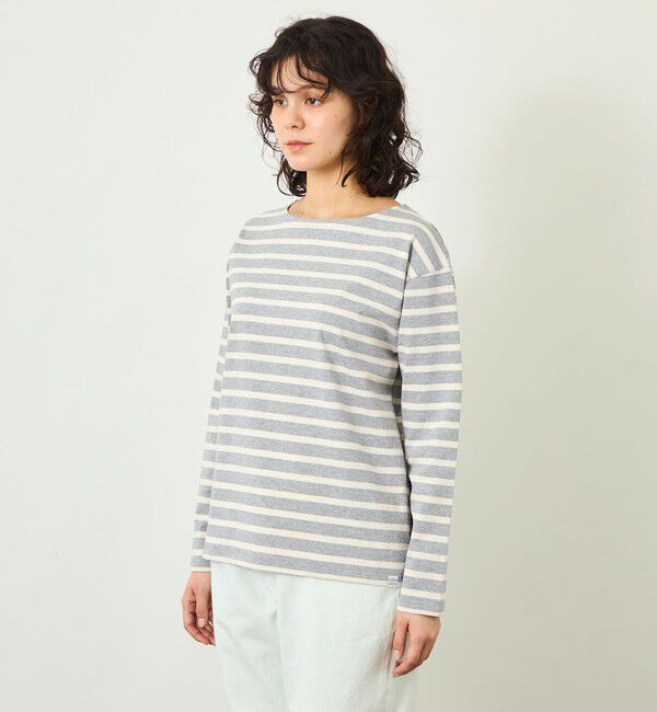 MACKINTOSH PHILOSOPHY「GREY LABEL バスクボーダーカットソー」|Tシャツ・カットソー|