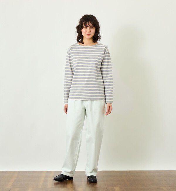 MACKINTOSH PHILOSOPHY「GREY LABEL バスクボーダーカットソー」|Tシャツ・カットソー|