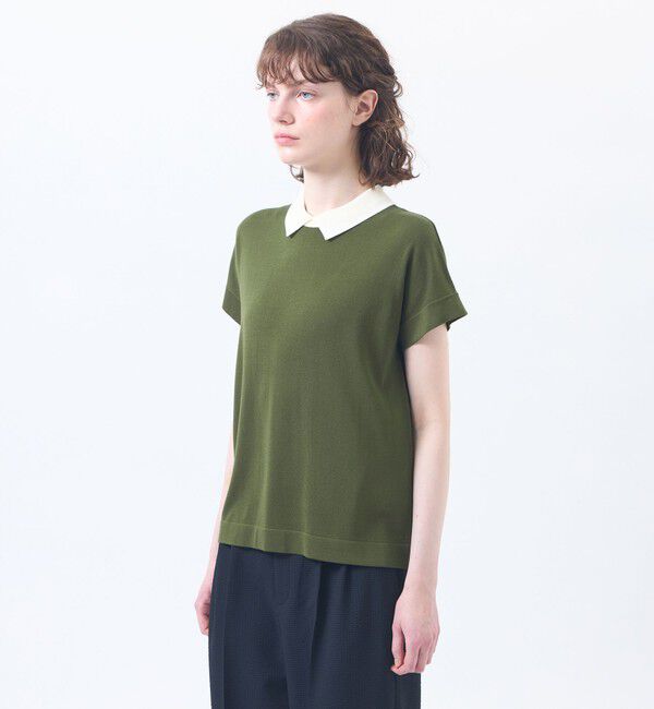 MACKINTOSH PHILOSOPHY「【Bicolor Knit Polo】」|ニット・セーター|