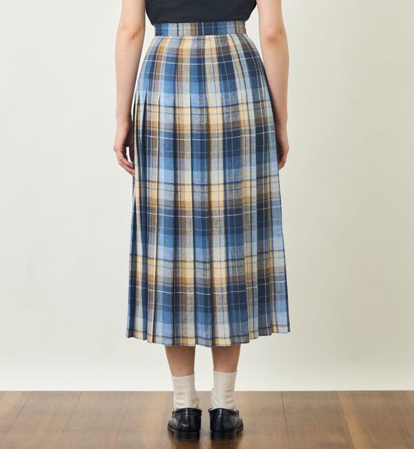 MACKINTOSH PHILOSOPHY「GREY LABEL O'NEIL OF DUBLIN リネンプリーツスカート」|スカート|