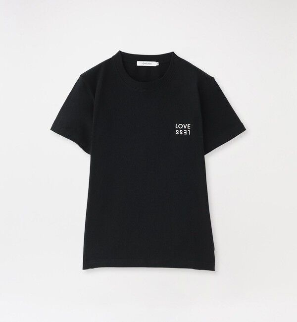  「LVLSエンブロイダリーTシャツ」|Tシャツ・カットソー|ブラック