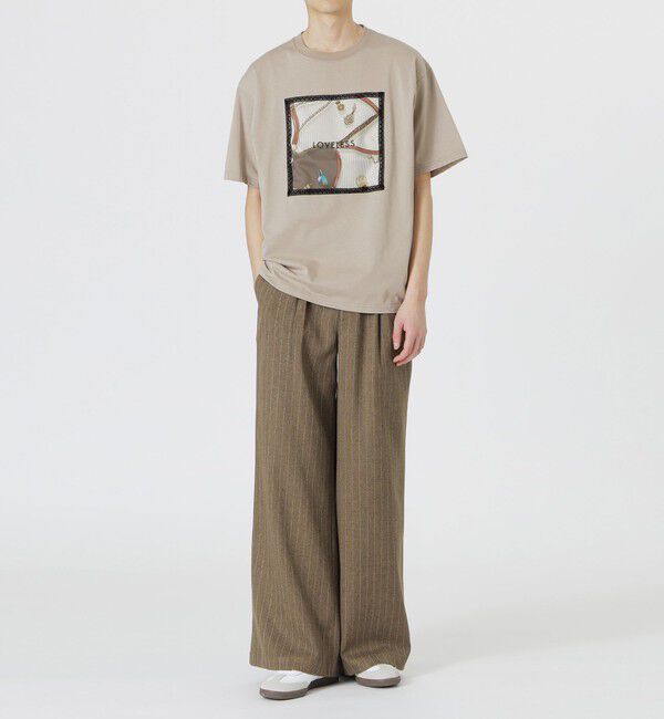  「スカーフトリミングTシャツ」|Tシャツ・カットソー|
