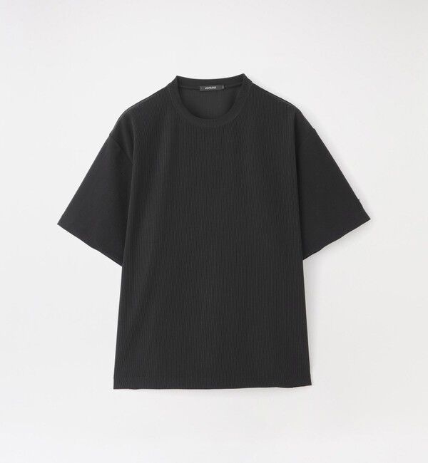  「コードピケTシャツ」|Tシャツ・カットソー|ブラック
