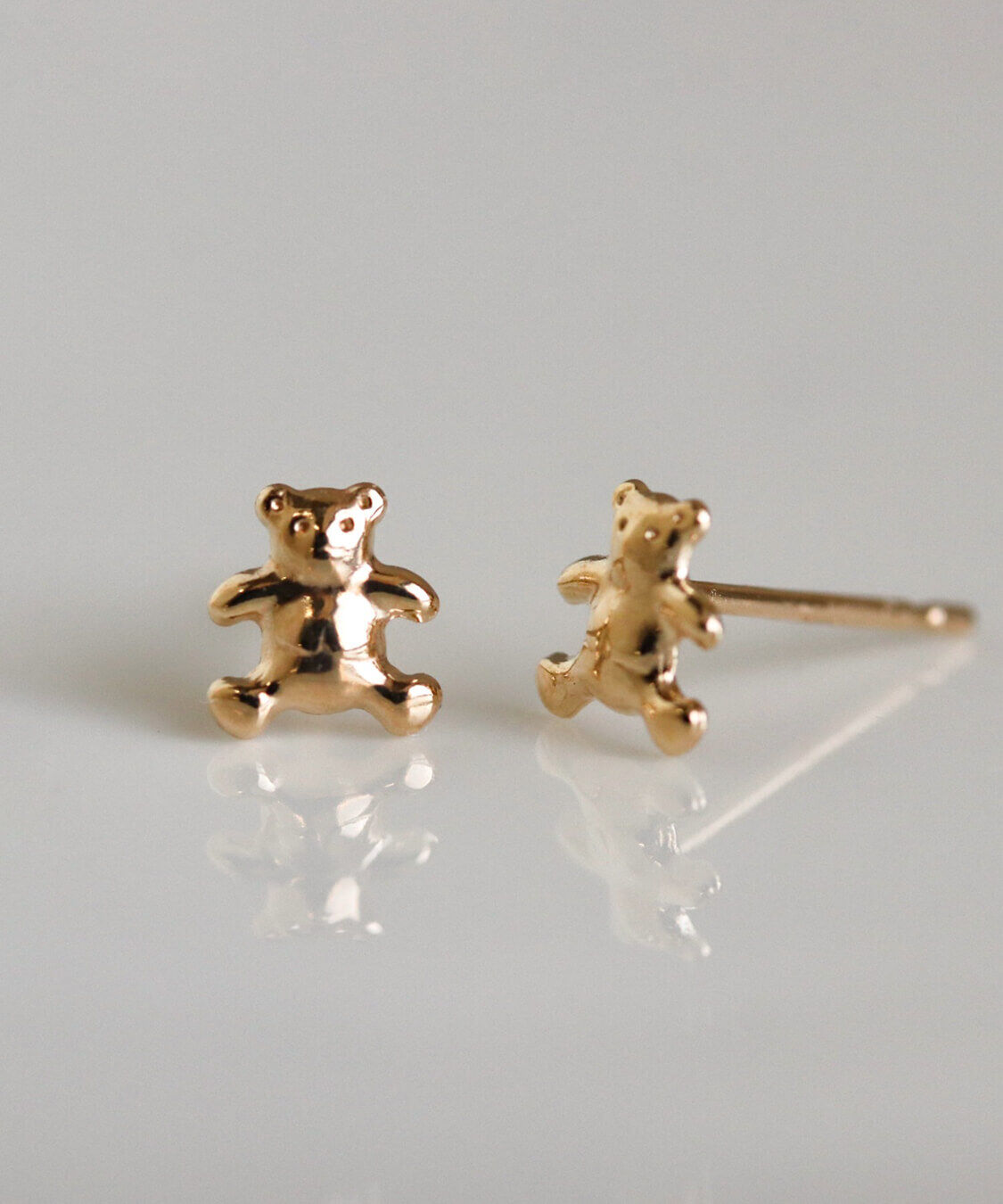  「ゴールド ベア ピアス | K10YG 〈Web限定〉」|ピアス|