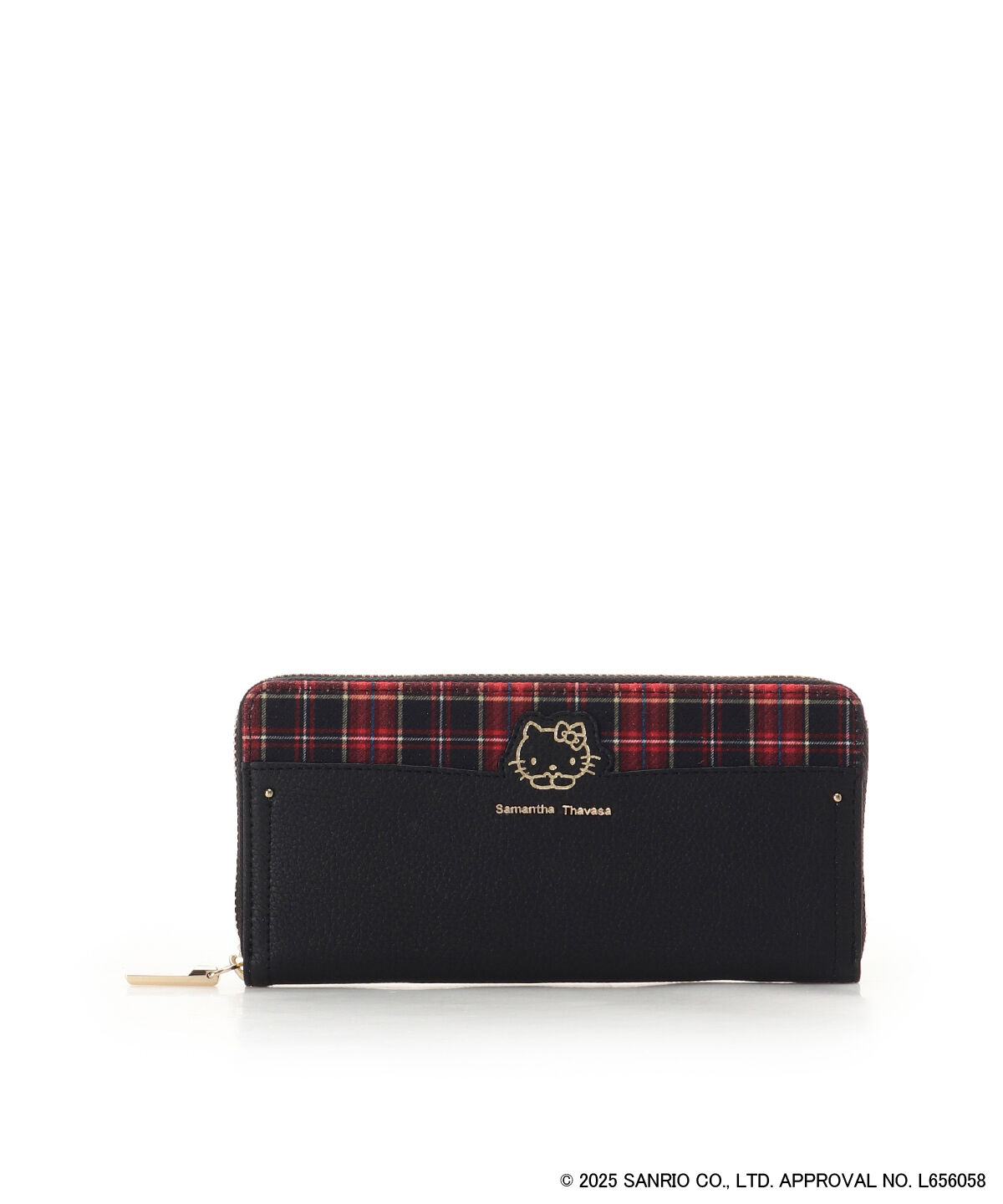 Samantha Thavasa「「ハローキティ」コレクション 長財布」|財布|ブラック