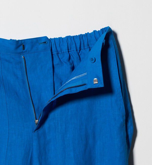 UNITED ARROWS「リネン パッチポケット イージーパンツ ‐ウォッシャブル‐」|チノ|