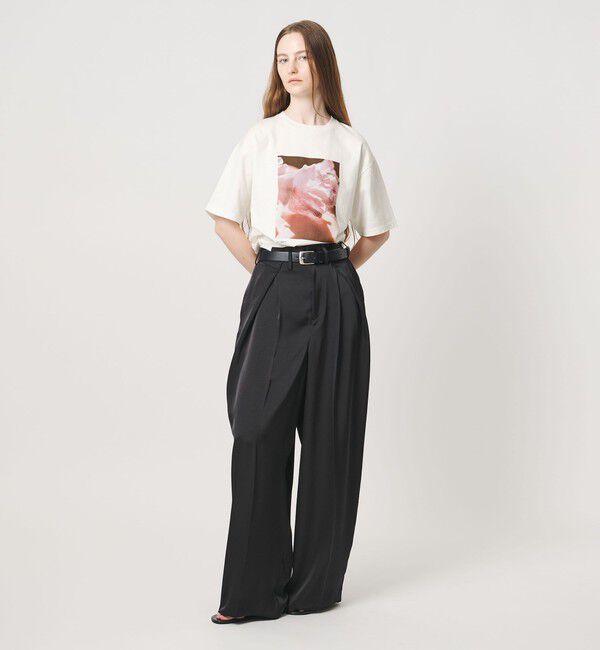 AEWEN MATOPH「＜Kei Sakakura for AEWEN MATOPH＞フォトTシャツ Sweet pea vein 」|Tシャツ・カットソー|