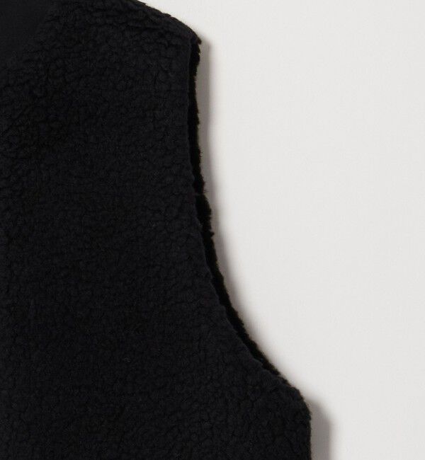 UNITED ARROWS「＜SACRA＞ボア ショート ベスト」|ベスト・ジレ|