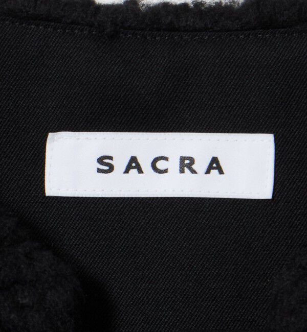 UNITED ARROWS「＜SACRA＞ボア ショート ベスト」|ベスト・ジレ|