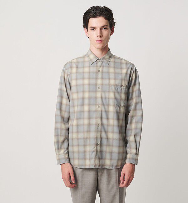 UNITED ARROWS「ワンフォーティ トロピカル レギュラーカラーシャツ」|シャツ・ブラウス|