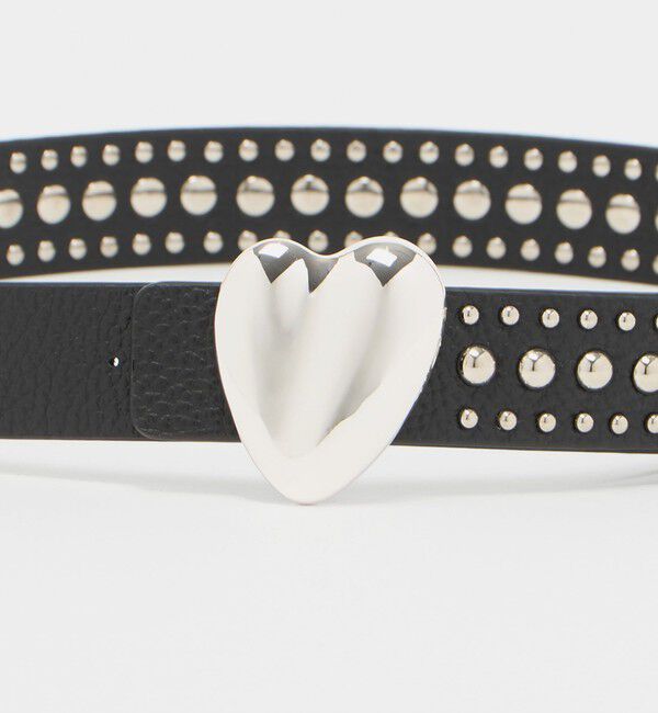 UNITED ARROWS「＜A VACATION＞ハートバックル スタッズ ベルト30」|ベルト|