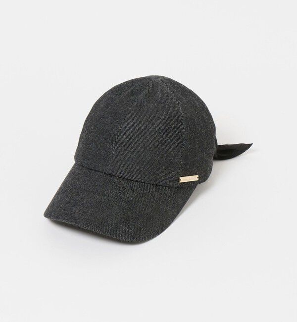 UNITED ARROWS「＜Athena New York＞BECKY デニムキャップ」|キャップ・キャスケット|BLACK