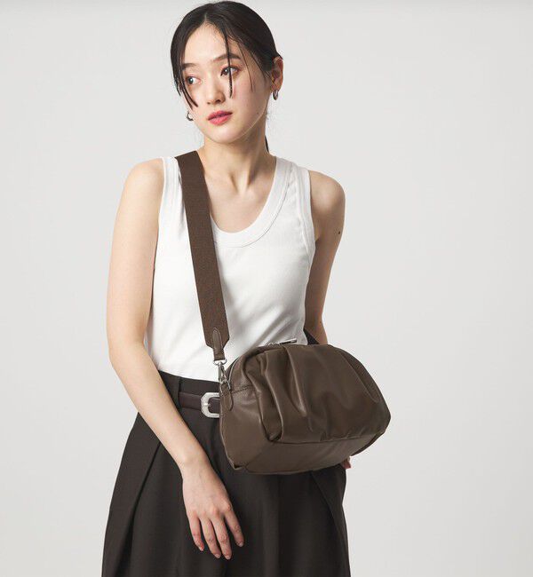 UNITED ARROWS green label relaxing「＜PARTE＞2WAYギャザーボストンバッグ はっ水」|ショルダー・メッセンジャー|