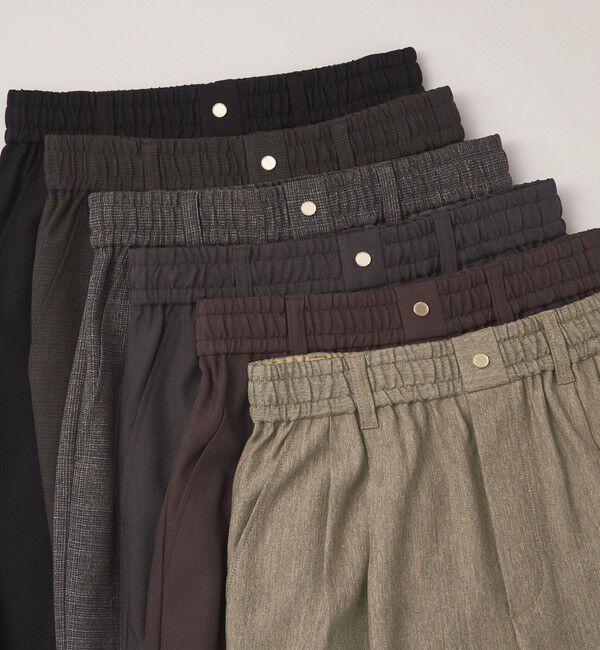 UNITED ARROWS green label relaxing「ニーハイワイドパンツ マシンウォッシャブル ストレッチ 帯電防止」|その他|