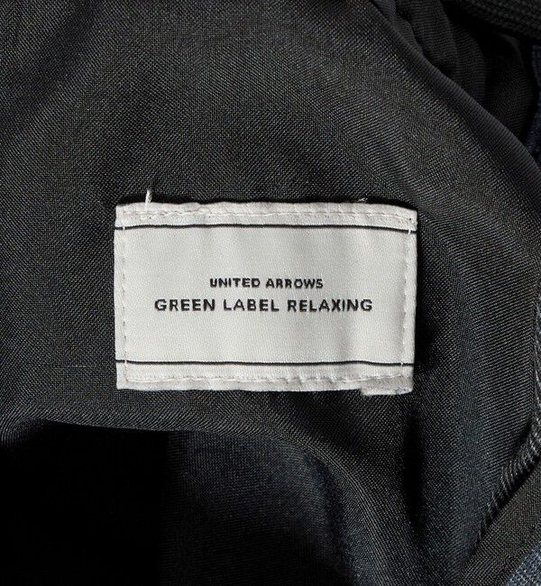 UNITED ARROWS green label relaxing「A+ プリントジャージー グレンプレイド スタンダード イージー セットアップ パンツ スラックス -ストレッ」|スラックス|