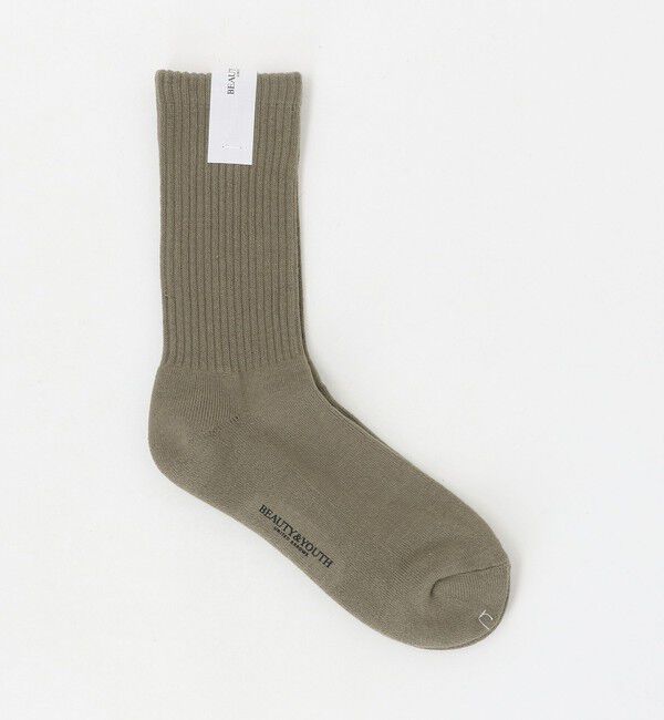 BEAUTY&YOUTH UNITED ARROWS「パイル リブソックス」|ソックス|OLIVE