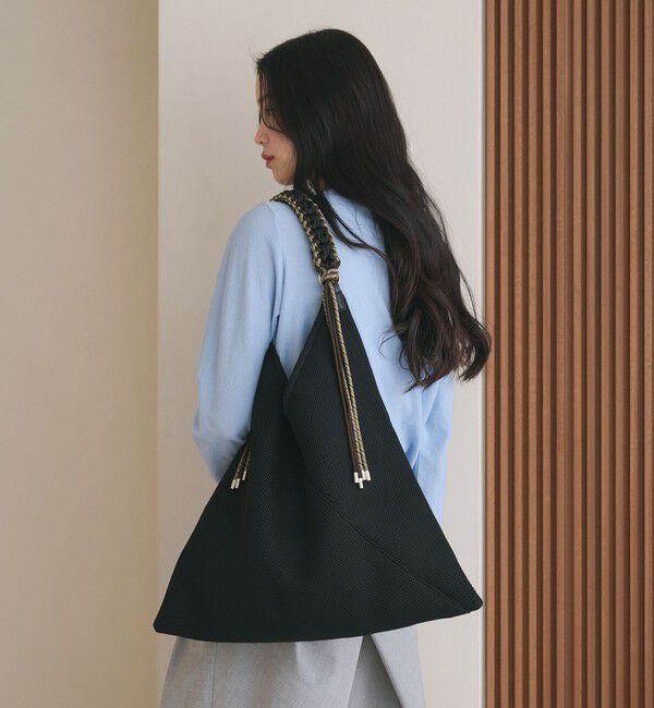 BEAUTY&YOUTH UNITED ARROWS「【別注】＜LE VERNIS＞パラコード メッシュ バッグ」|トートバッグ|BLACK