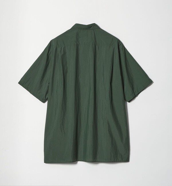 STEVEN ALAN「＜Steven Alan＞ エアリーナイロン レギュラーカラー ショートスリーブ シャツ BOX」|シャツ・ブラウス|