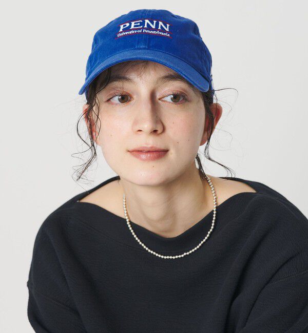 BEAUTY&YOUTH UNITED ARROWS「＜University of Pennsylvania＞ツイル ウォッシュ ロゴ キャップ」|キャップ・キャスケット|