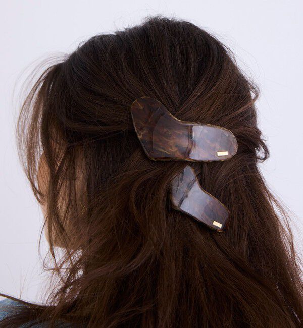 BEAUTY&YOUTH UNITED ARROWS「＜LAPUIS＞Plump heart バレッタ/S」|ヘアバンド|