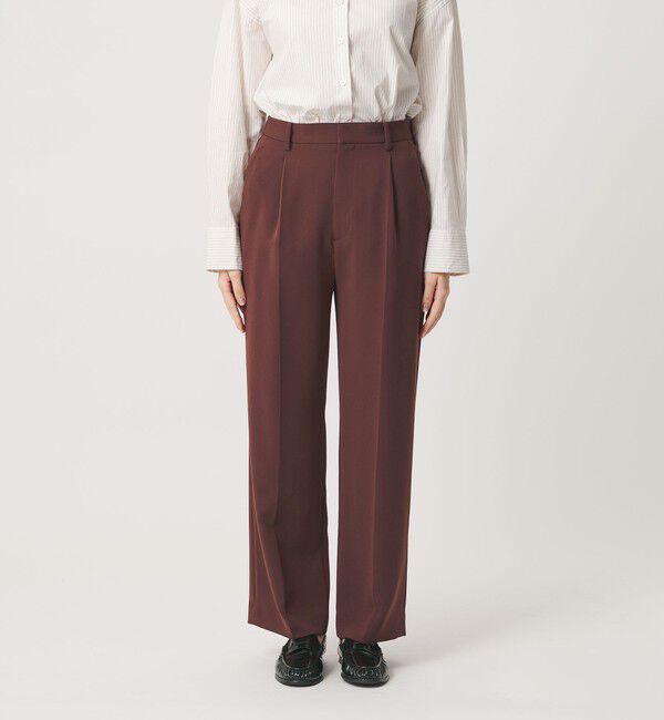 BEAUTY&YOUTH UNITED ARROWS「レギュラー ストレート タックパンツ ウォッシャブル 防シワ」|その他|