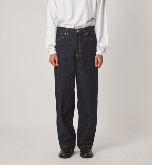 STEVEN ALAN「	＜Steven Alan＞ 13.5oz デニム 5ポケット バギー ストレート パンツ」|デニム|