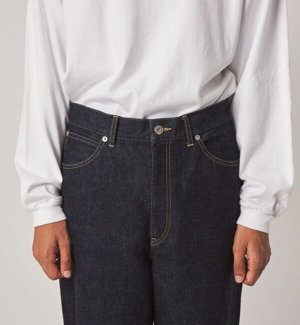 STEVEN ALAN「	＜Steven Alan＞ 13.5oz デニム 5ポケット バギー ストレート パンツ」|デニム|