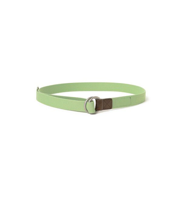 BEAMSBOY「GEVAERT BANDWEVERIJ / 30mm ソリッド ベルト 23FW」|ベルト|MINT.GRN