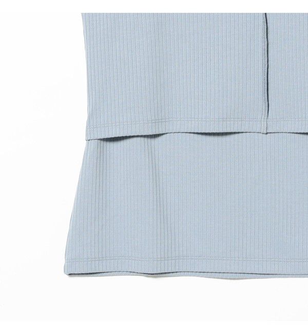 Ray BEAMS 「カットアウト レイヤード ノースリーブ」|Tシャツ・カットソー|