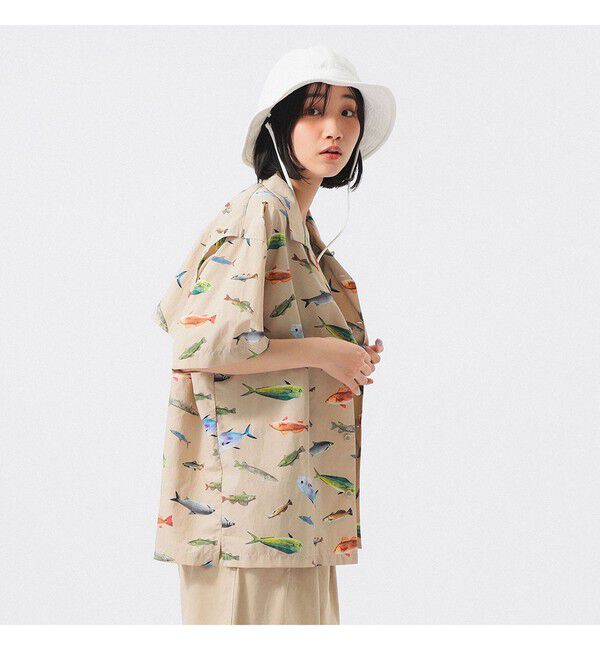BEAMSBOY「【別注】Columbia / PFG 総柄シャツ」|シャツ・ブラウス|
