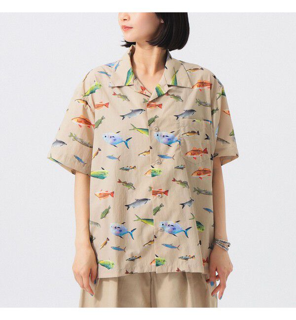 BEAMSBOY「【別注】Columbia / PFG 総柄シャツ」|シャツ・ブラウス|