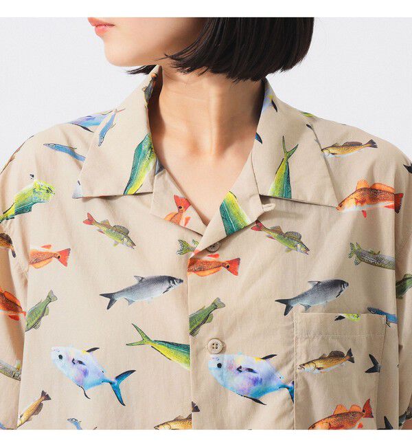 BEAMSBOY「【別注】Columbia / PFG 総柄シャツ」|シャツ・ブラウス|