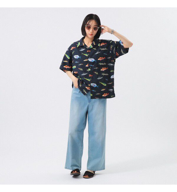 BEAMSBOY「【別注】Columbia / PFG 総柄シャツ」|シャツ・ブラウス|
