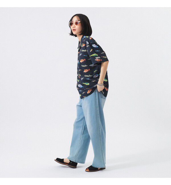 BEAMSBOY「【別注】Columbia / PFG 総柄シャツ」|シャツ・ブラウス|