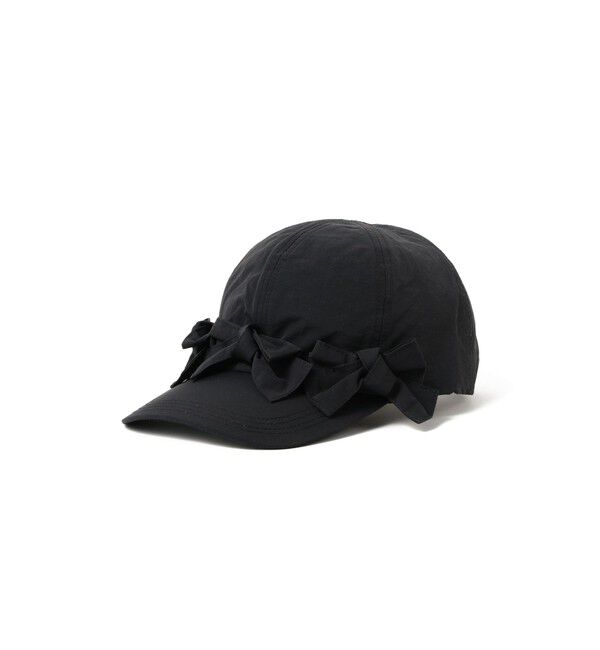 Ray BEAMS 「Casselini / フロント リボン キャップ 26SS」|キャップ・キャスケット|BLACK