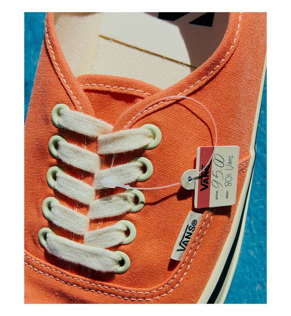 BEAMSBOY「VANS / VANS For BEAMS BOY Authentic Vintage Orange」|スニーカー|
