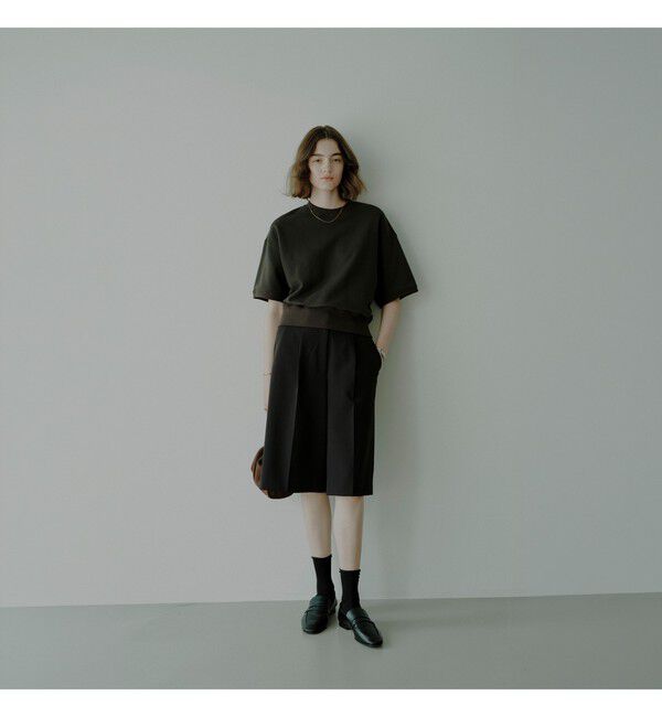 Demi-Luxe BEAMS 「ダブル クロス ショート パンツ」|チノ|
