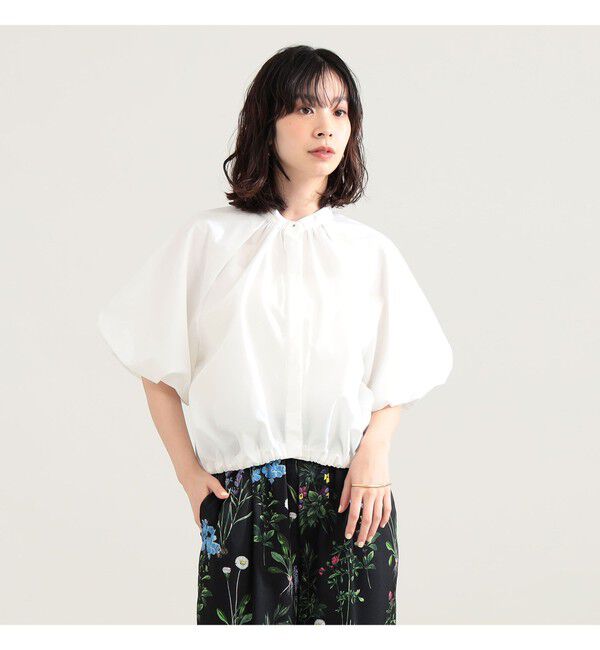 Demi-Luxe BEAMS 「ラグラン パフスリーブ ブラウス」|シャツ・ブラウス|