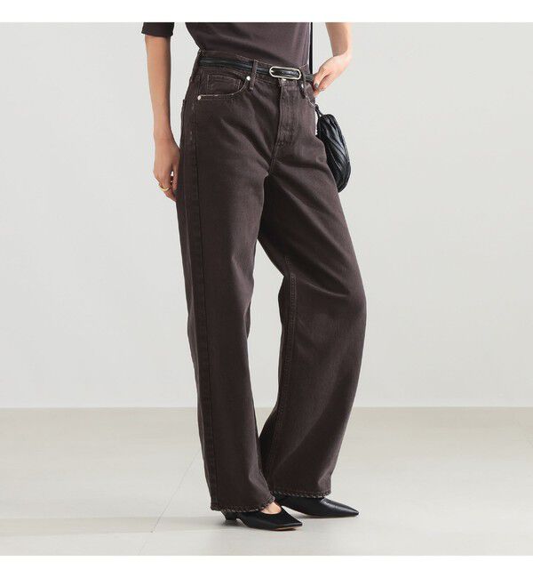 Demi-Luxe BEAMS 「upper hights / THE NIECE MIDRISE デニムパンツ〈ESPRESSO〉」|デニム|ESPRESSO