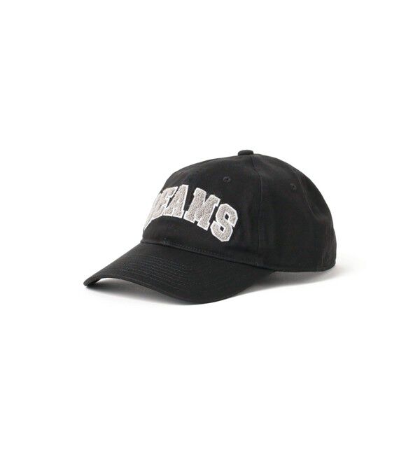 BEAMS「BEAMS ベーシック キャップ｜ロゴキャップ｜定番」|キャップ・キャスケット|BLACK