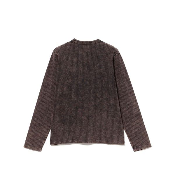 BEAMS「フェード リブ ロングスリーブTシャツ」|Tシャツ・カットソー|