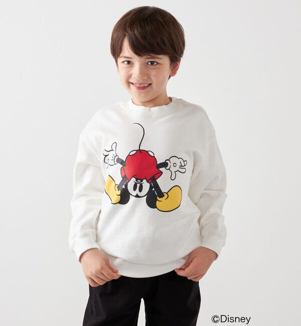 SHIPS any「SHIPS any: /ミッキーマウス/ ポージング スウェット <KIDS>」|スウェット・ジャージ|