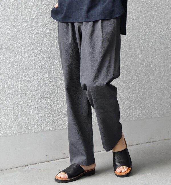 SHIPS any「SHIPS any:〈撥水/軽量/ストレッチ〉SOLOTEX(R) シアサッカー セミワイド イージーパンツ26SS◇」|その他|