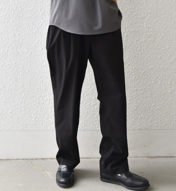 SHIPS any「SHIPS any:〈撥水/軽量/ストレッチ〉SOLOTEX(R) シアサッカー セミワイド イージーパンツ26SS◇」|その他|