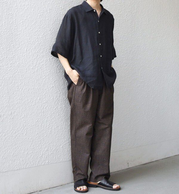 SHIPS any「SHIPS any:〈撥水/軽量/ストレッチ〉SOLOTEX(R) シアサッカー セミワイド イージーパンツ26SS◇」|その他|