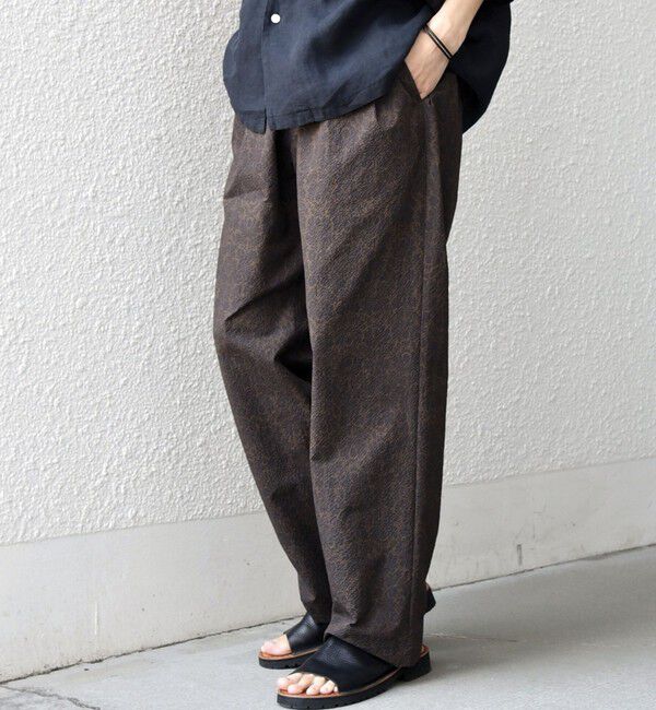 SHIPS any「SHIPS any:〈撥水/軽量/ストレッチ〉SOLOTEX(R) シアサッカー セミワイド イージーパンツ26SS◇」|その他|